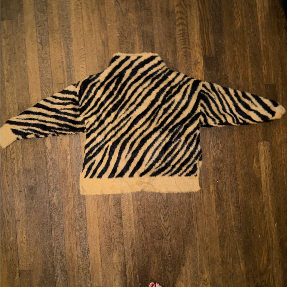 Tiger Print Sweater